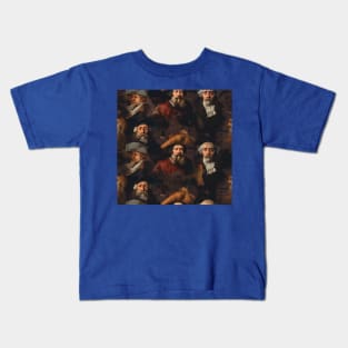 Rembrandt Paintings Mashup Kids T-Shirt